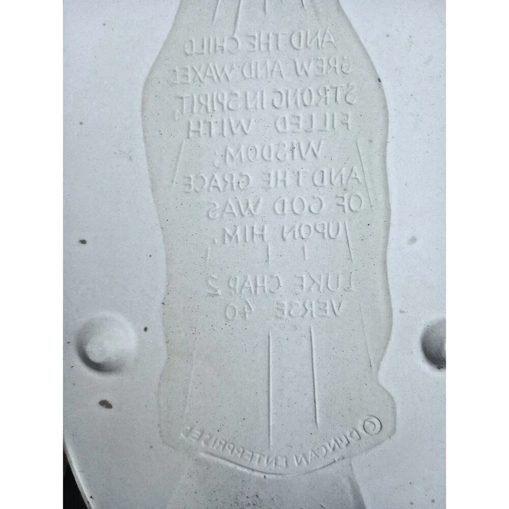 Duncan Bible Verse Slip Mold DM-648 (Verse focused on Christ)